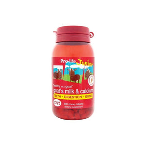Pro-life Junior Goat Milk & Calcium Chocolate 500 Tablets