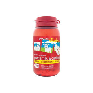 Pro-life Junior Goat Milk & Calcium Vanilla 500 Tablets