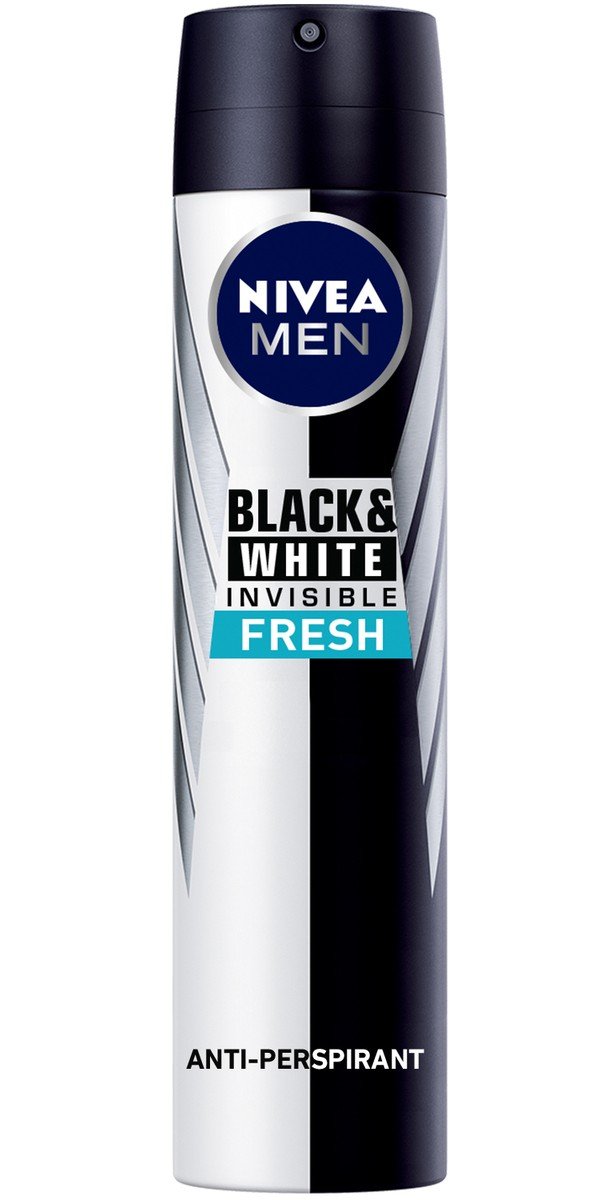 Nivea Men Black & White Invisible Fresh Spray 200ml