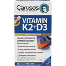 Caruso's Vitamin K2 +D3 60 Capsules