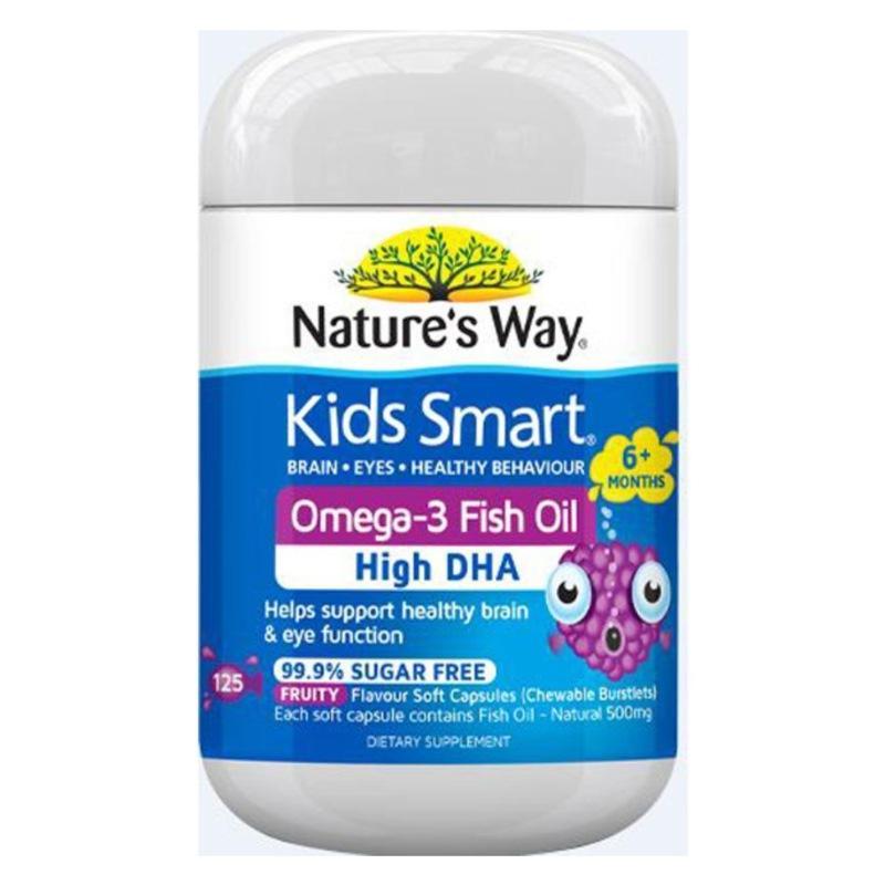 Nature's Way Kids Smart Fish Oil Burstlets 125