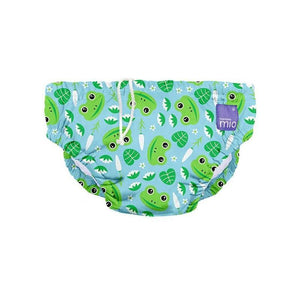 Bambino Mio Swim Nappy Medium 6-12 Months 'Leap Frog'