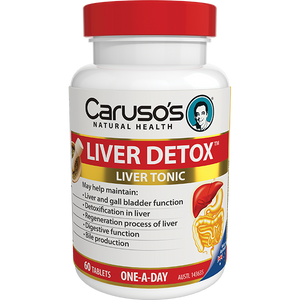 Caruso's Liver Detox 60 Tablets