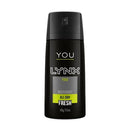 Lynx Men Body Spray Aerosol Deodorant You 155ml