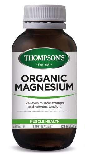 Thompson's Organic Magnesium 120 Tablets