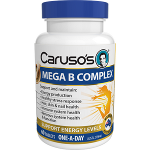 Caruso's Mega B Complex 60 Tablets