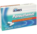 ETHICS Paracetamol 500 mg Tablets 20