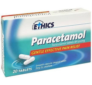 ETHICS Paracetamol 500 mg Tablets 20
