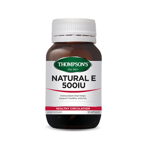 Thompson's Natural E 500iu 30 Capsules