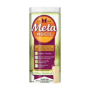 Metamucil Daily Fibre Supplement Natural Granular 48 Doses