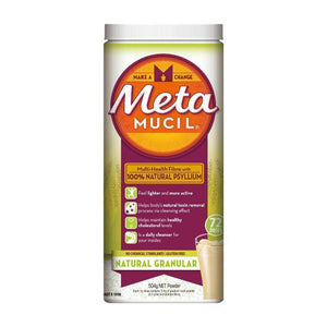 Metamucil Daily Fibre Supplement Natural Granular 72 Doses