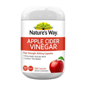 Nature's Way Apple Cider Vinegar 120 Capsules