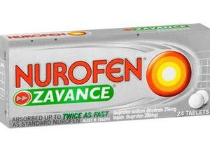 NUROFEN ZAVANCE Caplets 24s limit 3