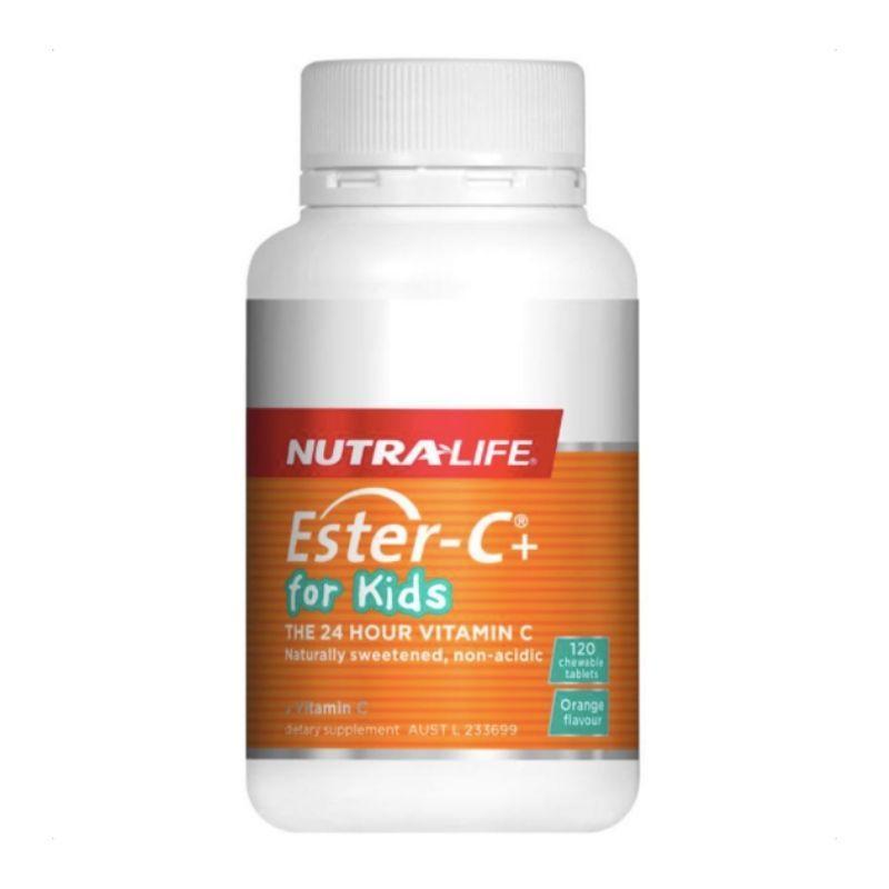 Nutra-Life Ester-C For Kids 120 Chewables