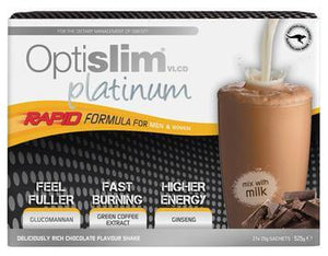 Optislim VLCD Platinum Choc 21x25g