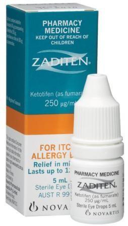 ZADITEN Eye Drops 0.025% 5ml