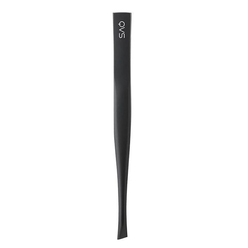 QVS Slant Tip Tweezer Black