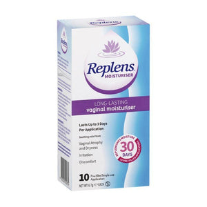 Replens Long Lasting Vaginal Moisturiser 10 Pack
