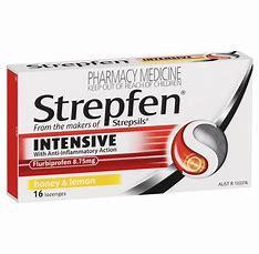 Strepfen Intensive Honey & Lemon Lozenges 16 loz