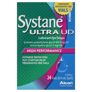 Systane Ultra UD Lubricant Eye Drops 24 x 0.4mL