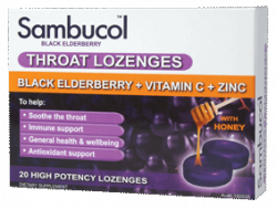 Sambucol Throat Lozenges 20s