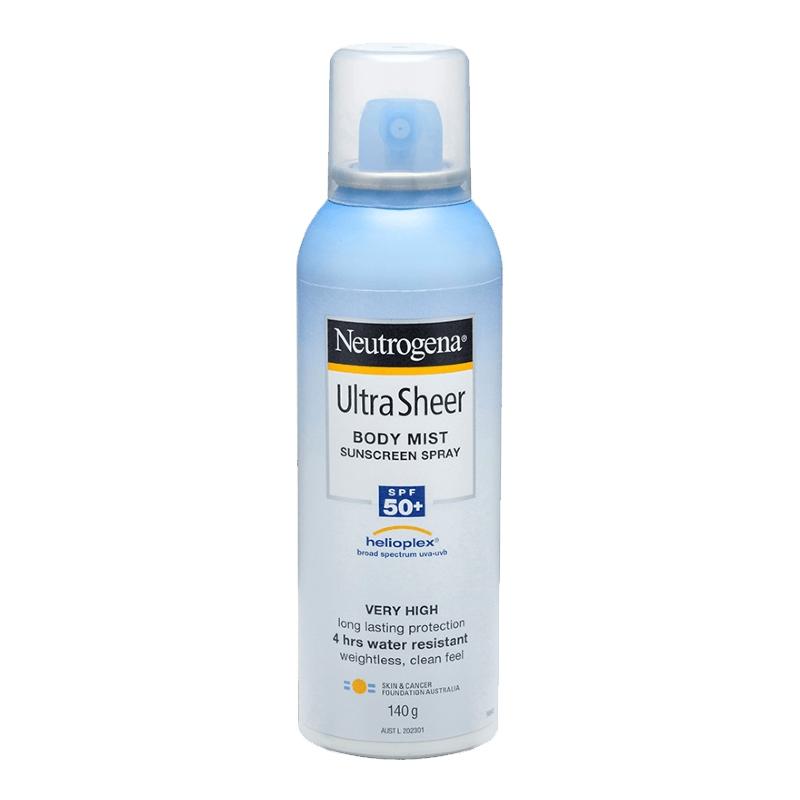 Neutrogena® Ultra Sheer Body Mist SPF50+ 140g