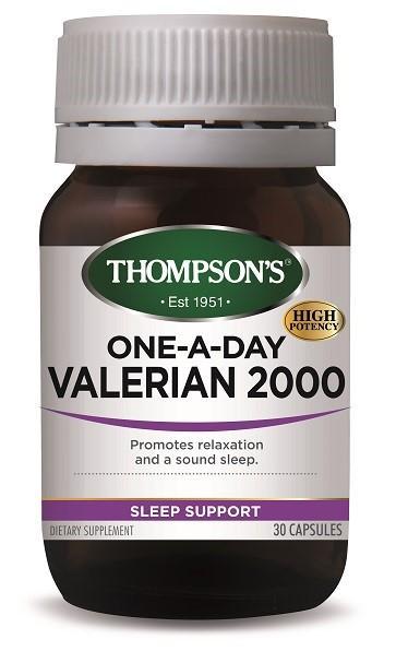 Thompson's Valerian 2000 One-a-Day Capsules 30