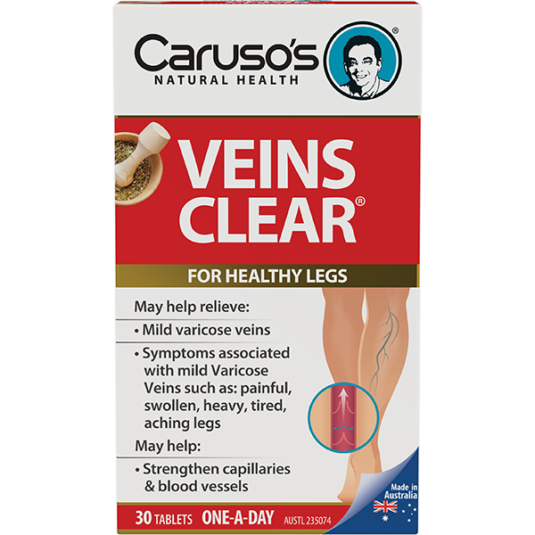 Caruso's Veins Clear 30 Tablets
