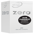Ansell Lifestyle Zero Condoms 20pk
